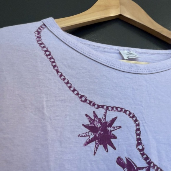 Taylor Swift S Never worn very rare “Wonderstruck” lilac Purple Fitted Polo Tee - Picture 7 of 13